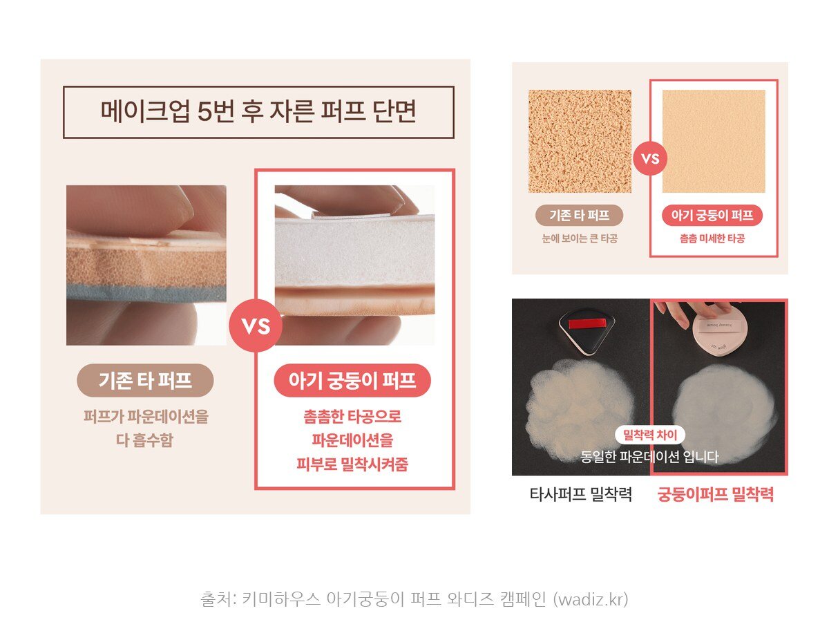 말 대신 실험으로 보여주는 퍼프 상세페이지